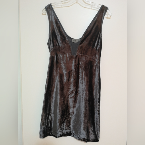 🌟HOST PICK NWT🌟NWOT STUNNING AQUA VENA CAVA VELVET COCKTAIL DRESS. SIZE : S - Picture 2 of 8